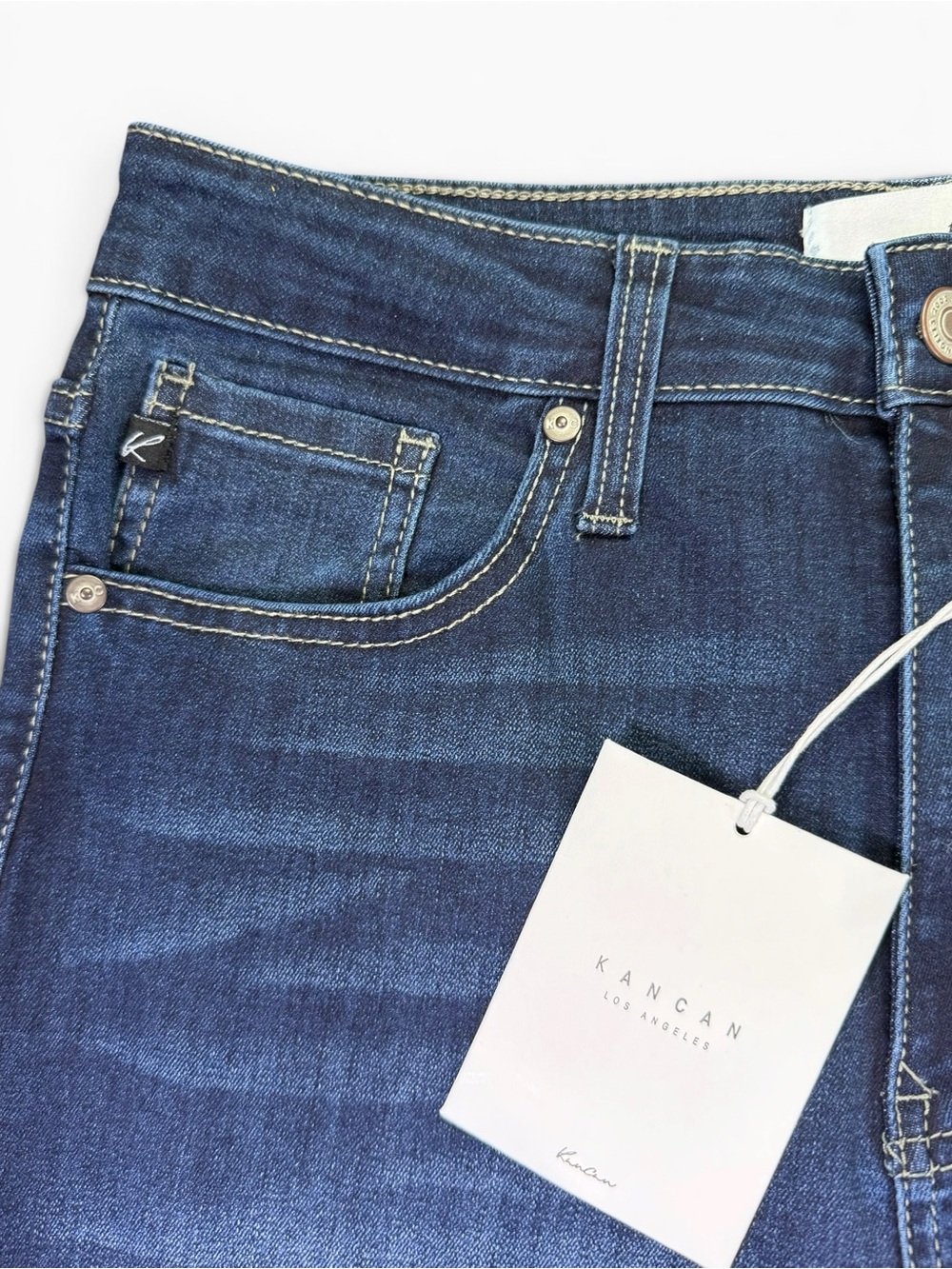 Kancan Braelynn High Rise Super Flare Jeans NWT Size 27/34 - Picture 5 of 13